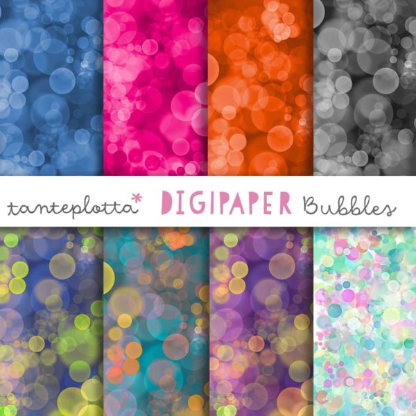 Digipaper "Bubbles"