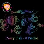 Plotterdatei "Crazy Fish" 8 Fische