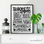 Plotterdatei "Glücksregeln"