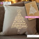 Plotterdatei „Weihnachtsspruch"